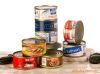 many kinds of canned fish products