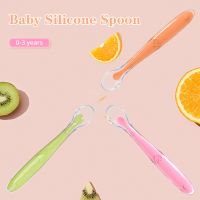 Baby silicone spoon