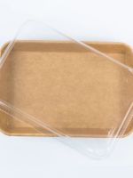 Kraft paper sushi tray