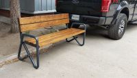 Outdoor bench "Graffetta-A"