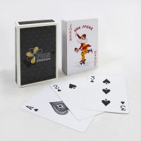 Manufacturer Custom Durable Paper Playing Cards Poker Pvc 100% Plastic Poker Cards Playing Card With Logo