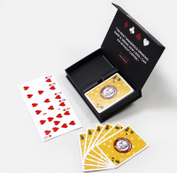 Custom Plastic Playing Cards Royal In Deck Factory Printed Pvc Waterproof Durable Poker Decks Two Pair