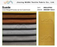 Hot selling 100% polyester printable suede can be used for furniture
