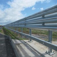 China Factory Road Road High Quality Galvanized Double Wave Guardrail Three Wave Guardrail Z Column