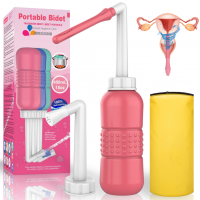 Bidet 450ML, Perineal Bottle Postpartum Essentials with 2 Nozzle, Portable Travel Bidet for Toilet UK, Handheld Bidet Attachment Sprayer, Post Partum Care for Women After Birth Baby