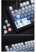 Skyloong Gk104 Pro 3mode Wireless Gaming Mechanical Keyboard With 2.0 Screen 3 Knobs Hot-swappable Side-engraved Pbt Kevcap Rgb