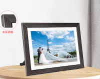 Frameo Digital Photo Frame WIFI Cloud Photo Frame 10 inch touch screen electronic photo album with wooden frame