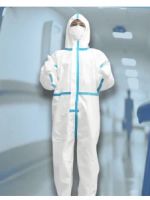Chemical Liquid And Particulate Protective Clothing With Elastic Cuff