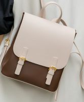Shoulder bag for women 2024, new fashionable and high-end leather bag, niche and versatile, large capacity travel leather backpack