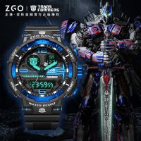 Transformers children&#039;s watches boys and young students waterproof glow-in-the-dark boys multi-functional sports electronic watch