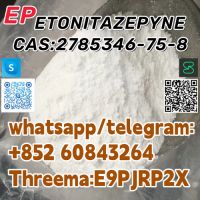 Etonitazepyne  Cas:2785346-75-8 Whatsapp/telegram:+852 60843264 Threema:e9pjrp2x