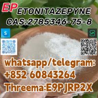 Etonitazepyne  Cas:2785346-75-8 Whatsapp/telegram:+852 60843264 Threema:e9pjrp2x