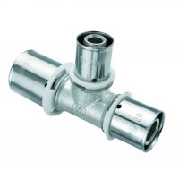 Press fittings for multilayer pipes installation