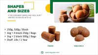 Sagulaer natural palm sugar Brown sugar block