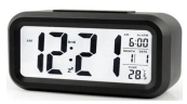 Digital   smart alarm clock with temperature