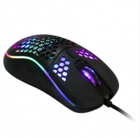 Ultralight High Precision 7200DPI Optical Sensor Gaming Mouse Ergonomic USB Wired RGB Backlit Gaming Mouse Cellular Gaming Mouse