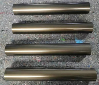 Aluminum idler roller hard anodized aluminum conveyor  roller 