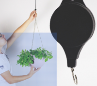 Amazon Adjustable Retractable Hook Home Garden Spider Plant Hanging Hanging Lifting Hook Flower Pot Hook