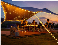LED light string,crystal light,atmosphere light,birthday outdoor decoration.