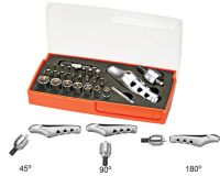 28pcs 3 Way Multi Handle & Ratchet Driver Set