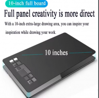 Dropshipping VEIKK VK1060 Hand-Painted Tablet Electronic Painting Board Can Be Connected To Mobile Phone Graphic Drawing Tablet