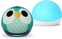Echo Dot (5th Gen) Kids Owl with Echo Glow WhatssAp for fast response:+1(754)444-1944