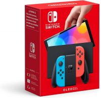 Nintendos Switch - OLED With Neon Blue 