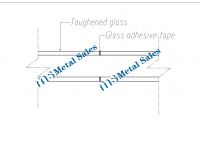 Glass Partitionï¼šDouble panoramic glass partition