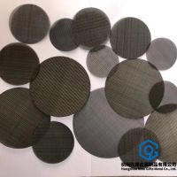 Black Wire Cloth Iron Wire Mesh Filter Disc/Screen/Extruder