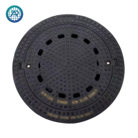 Heavy duty cast iron manhole cover