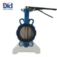 Manual butterfly valve wafer type