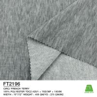 French Terry Melange Knitted Fabric