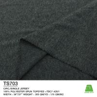 Single Jersey Melange Knitted Fabric