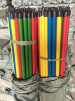 pure color PVC coated wooden sticks