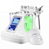 7 in 1 Ultra-micro bubbles skin beauty instrument hydrogen facial oxygen with 7 Colors LED Therapy Beauty Mask Skin Rejuvenation