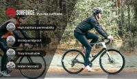  Surforce nanomembrane cycling apparel fabric / waterproof breathable fabric / waterproof windproof fabric / three-layer softshell fabric, suitable for outdoor jackets