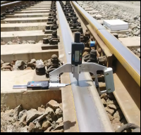 Digital Rail Profile Gauge for Rail Head Wear and Side Cut Measuring