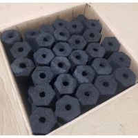 briquettes for shisha, BBQ, various types of charcoal.