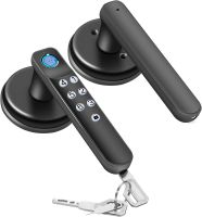 T01 Fingerprint Door Lock with 100 Sets Biometric Fingerprints, 50 Passwords for Home Office Apartment