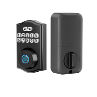 X02 Smart Door Lock, Keyless Entry Door Lock, Fingerprint Door Lock Keypad Deadbolt with 2 Keys