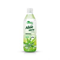 Manufacturing OEM/SunSip Aloe vera juice with pulp 500ml pet bottle