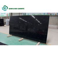 Artificial Stone White Quartz Slab With Grey Particle Vein For Countertop And Background