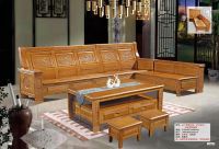 Solid Wood Sofa Set Office Furniture
