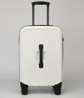 Folding luggage with cup holder 20 inch hard luggage expandable luggage 
