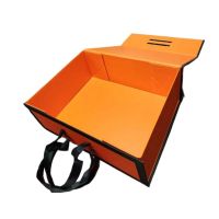 One-piece foldable high-end gift box