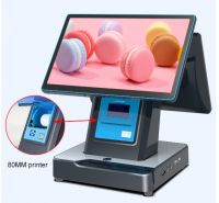 Touch pos machine AB-9100 with 80MM printer for restaurant