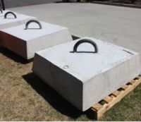 Cast iron, Precast concrete sinker for sale
