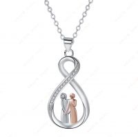 DaDa Popular European and American necklaces, infinite symbols, sister girlfriend necklaces, clavicle chains - fashion items