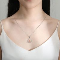 DaDa Hot Selling Necklace Rose Gold Necklace Couple Necklace Embracing Each Other