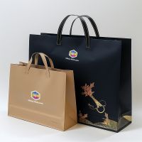 High-End and Reusable Paper bags Large size for Shopping